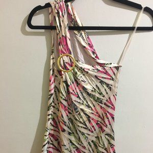 Pink & Green Off The Shoulder Blouse - Item#27